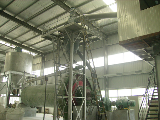 Quartz ball mill + classifier production line